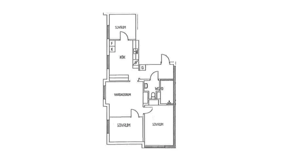 Hyreslägenhet på Eskilstuna i eskilstuna