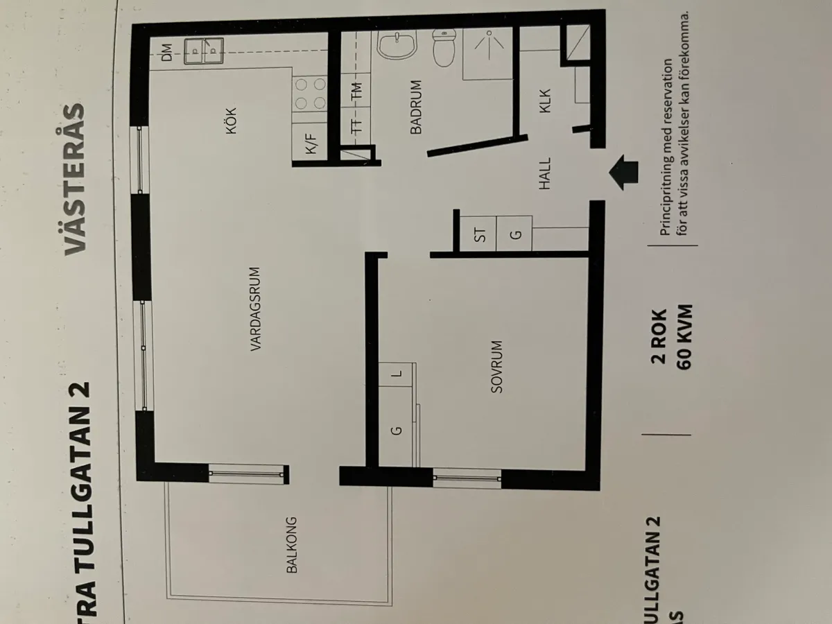 Hyreslägenhet på Västerås i vasteras