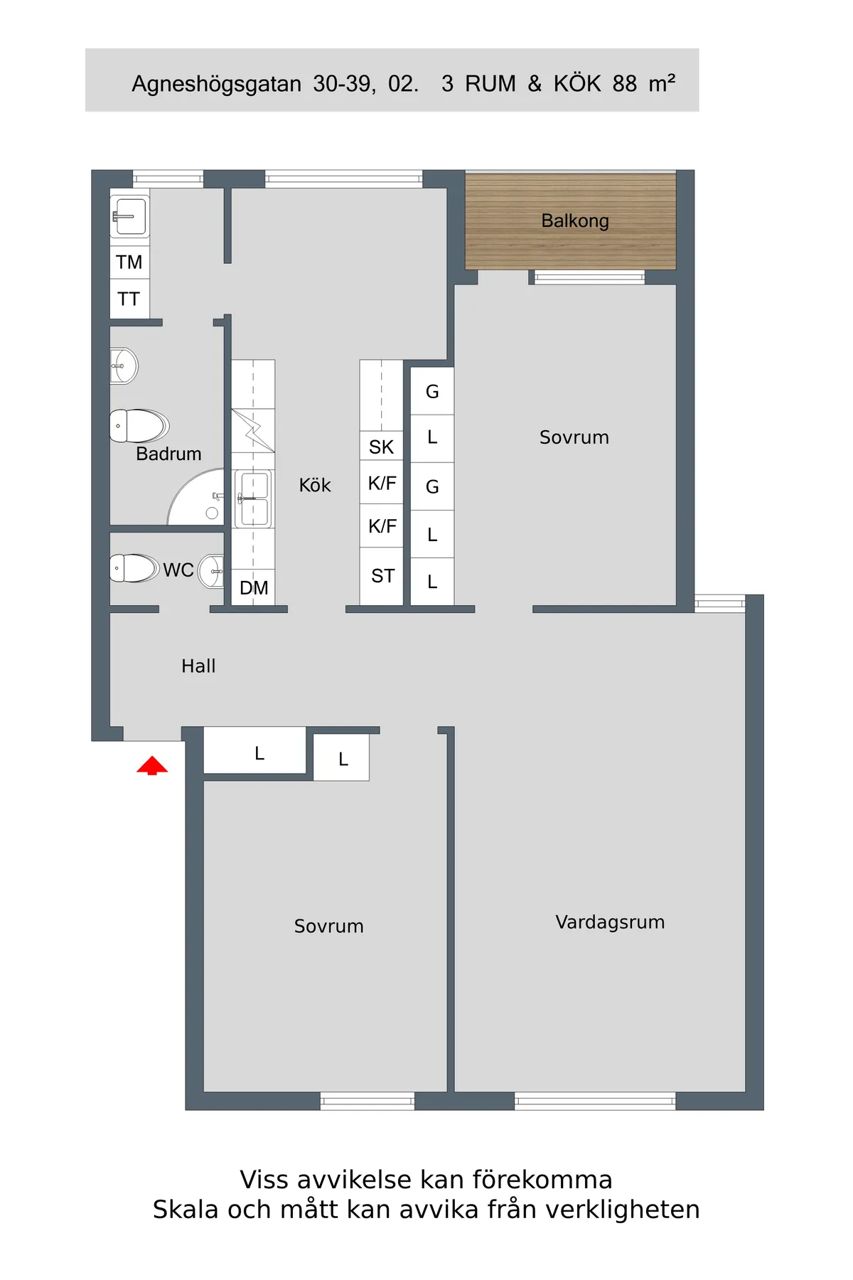 Hyreslägenhet på Motala i motala
