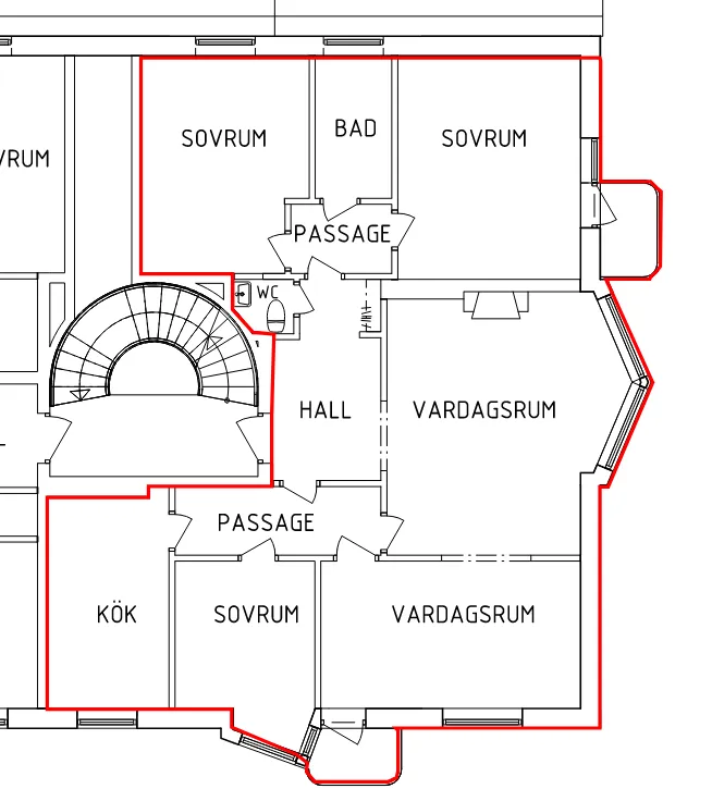 Hyreslägenhet på Borås i boras