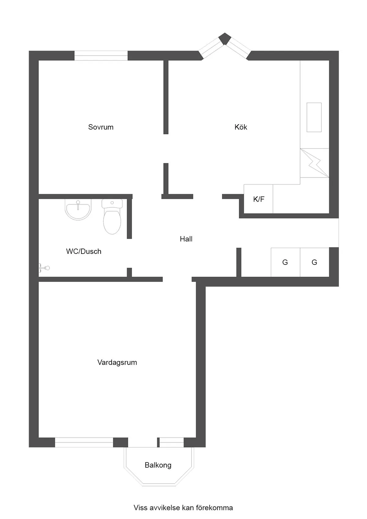 Hyreslägenhet på Söderfors i soderfors