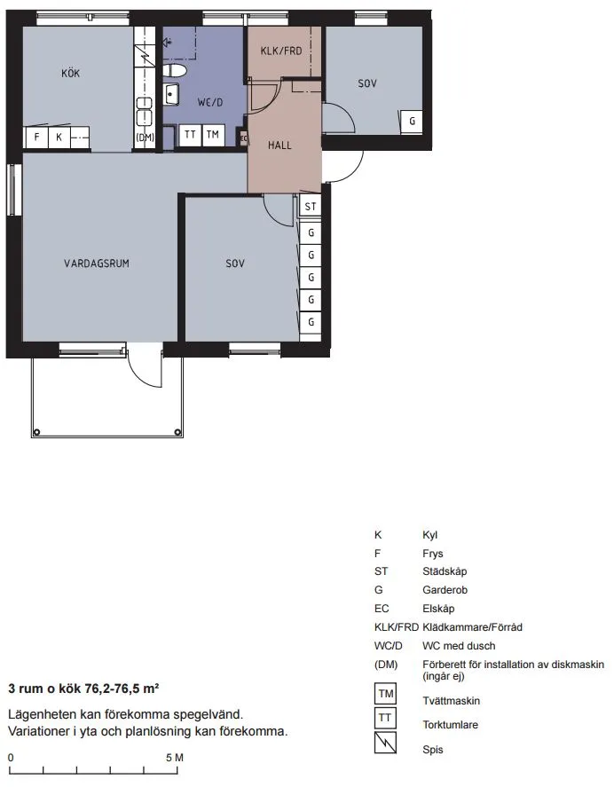 Hyreslägenhet på Kävlinge i kavlinge