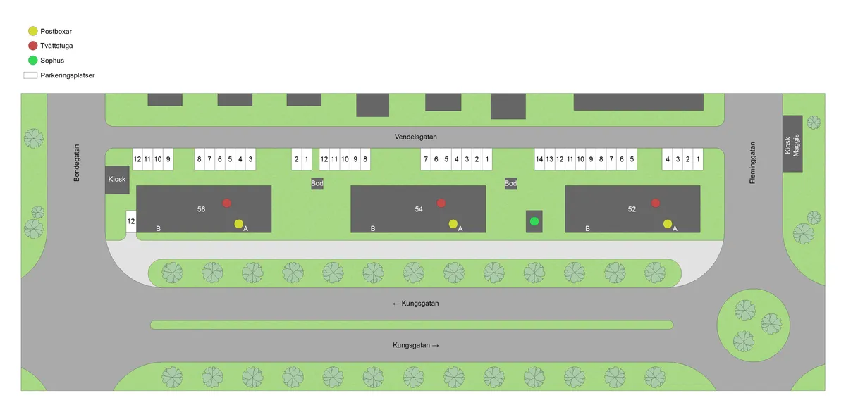 Hyreslägenhet på Gävle i gavle