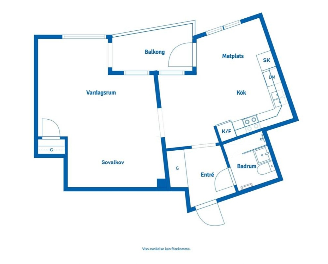 Hyreslägenhet på Borås i boras