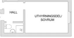 Hyreslägenhet på Solna i solna