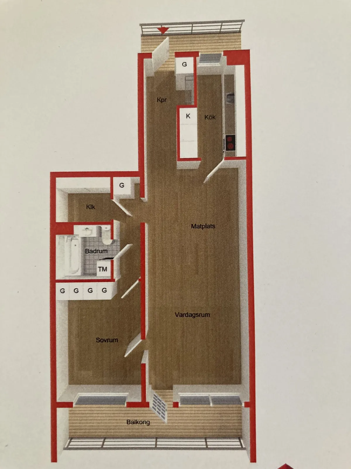 Hyreslägenhet på Sollentuna i sollentuna