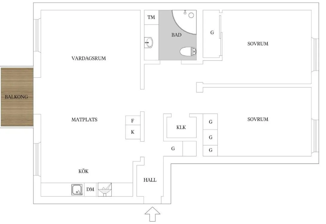 Hyreslägenhet på Bromma i bromma