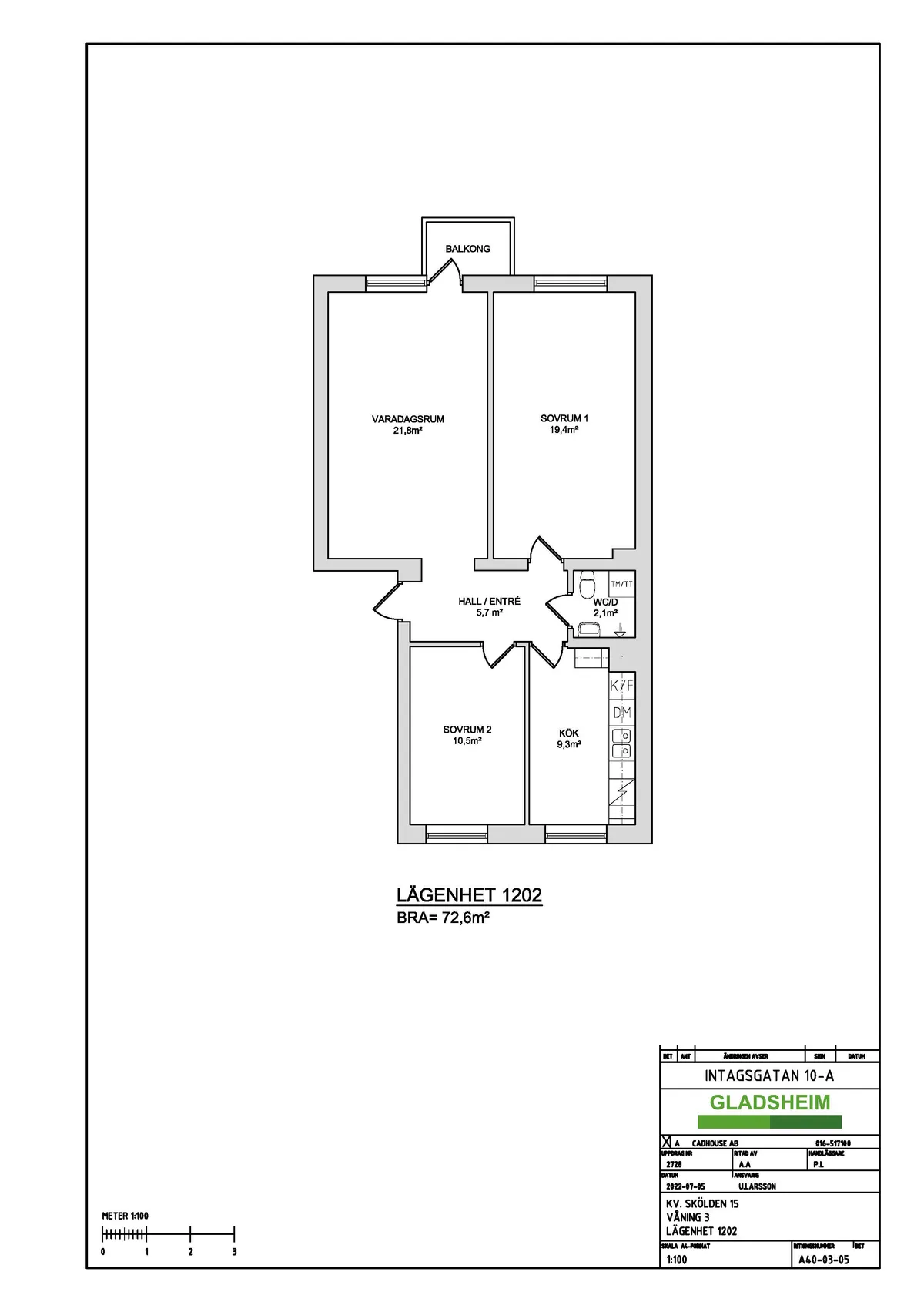 Hyreslägenhet på Eskilstuna i eskilstuna