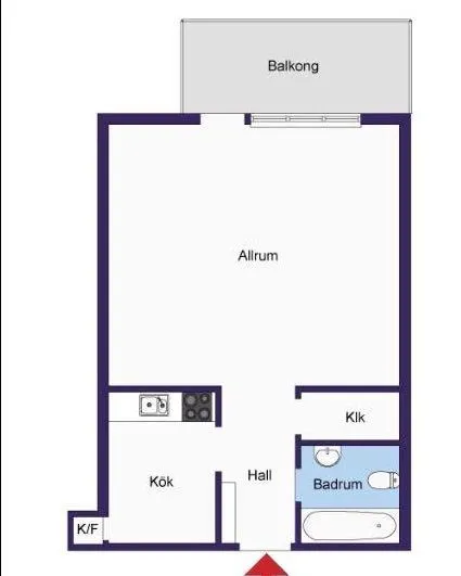 Hyreslägenhet på Uppsala i uppsala