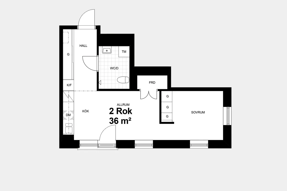 Hyreslägenhet på Norsborg i norsborg