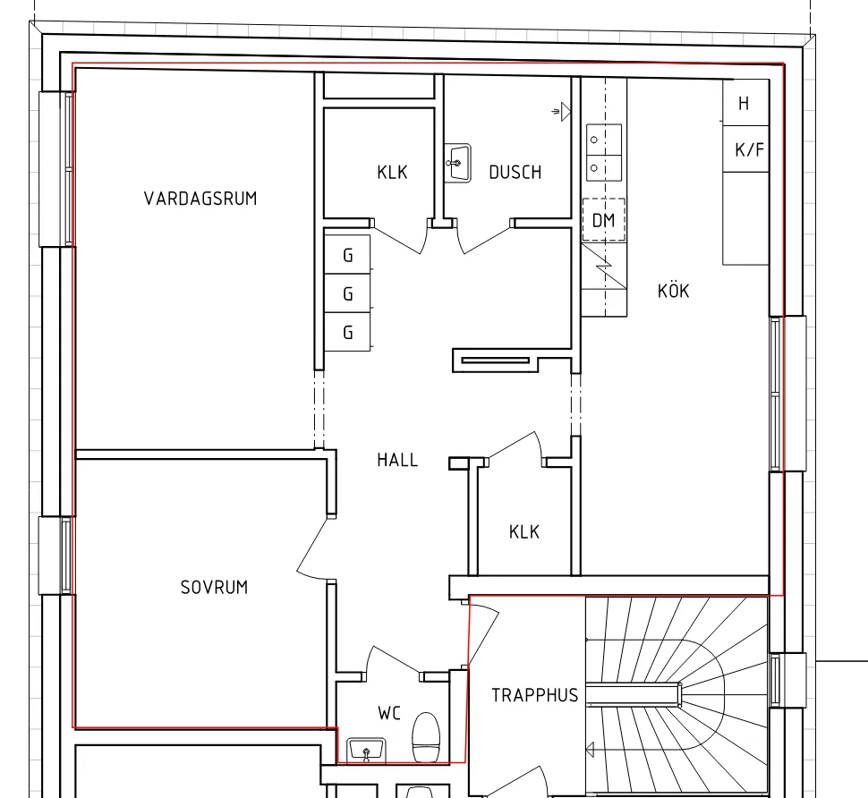 Hyreslägenhet på Borås i boras