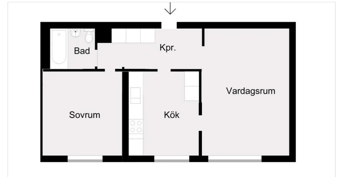 Hyreslägenhet på Järfälla i jarfalla