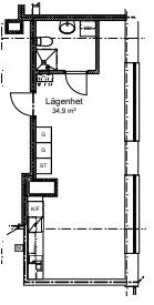 Hyreslägenhet på Halmstad i halmstad