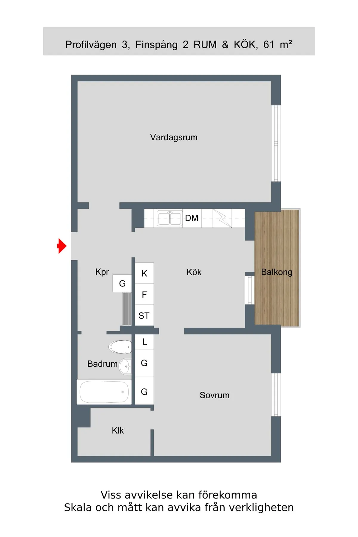 Hyreslägenhet på Finspång i finspang