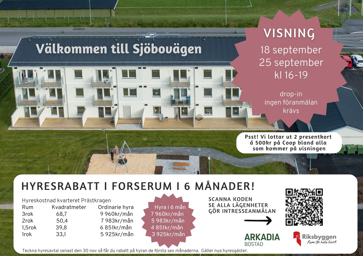 Hyreslägenhet på Forserum i forserum