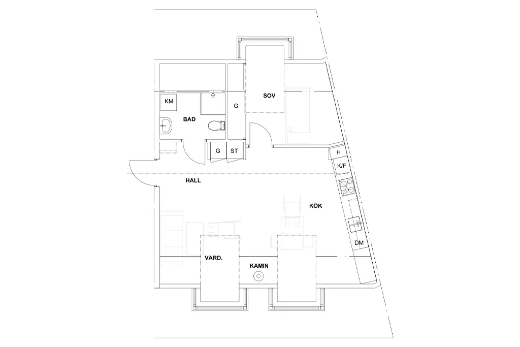 Hyreslägenhet på Borås i boras