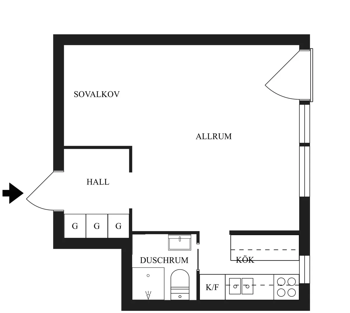 Hyreslägenhet på Norrköping i norrkoping