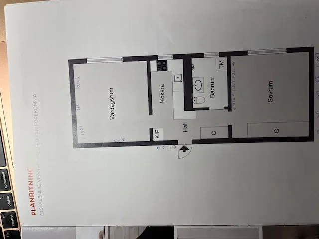 Hyreslägenhet på Täby i taby
