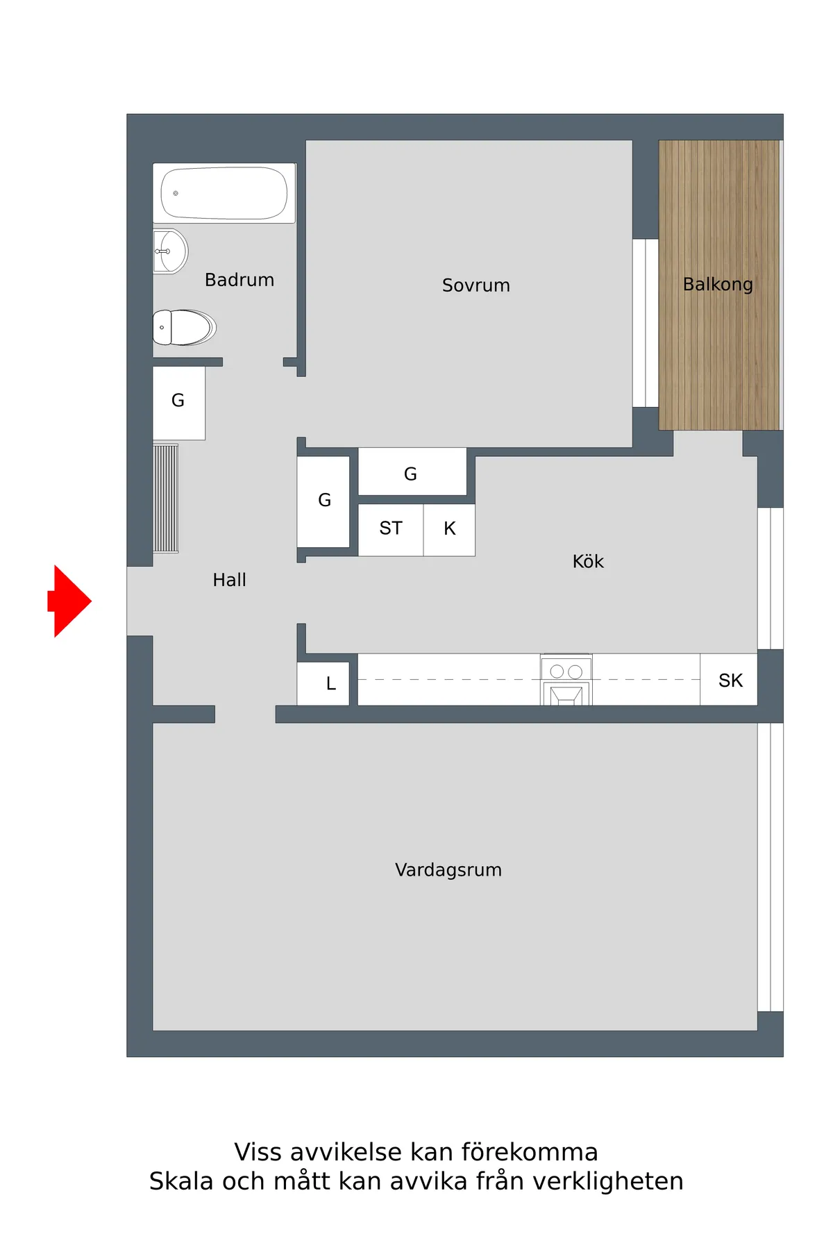 Hyreslägenhet på Finspång i finspang