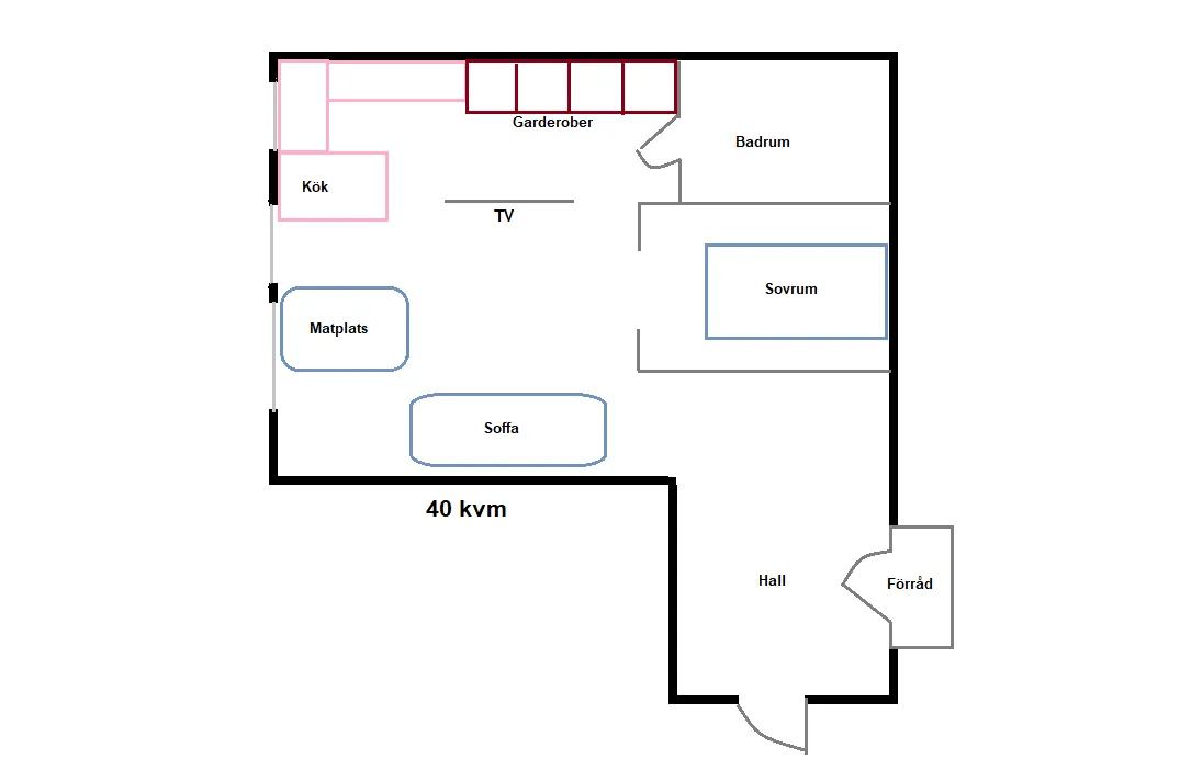 Hyreslägenhet på Stockholm i stockholm