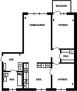 Hyreslägenhet på Umeå i umea