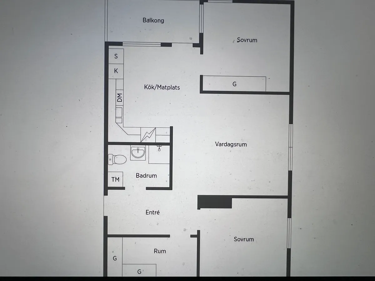 Hyreslägenhet på Åkersberga i akersberga