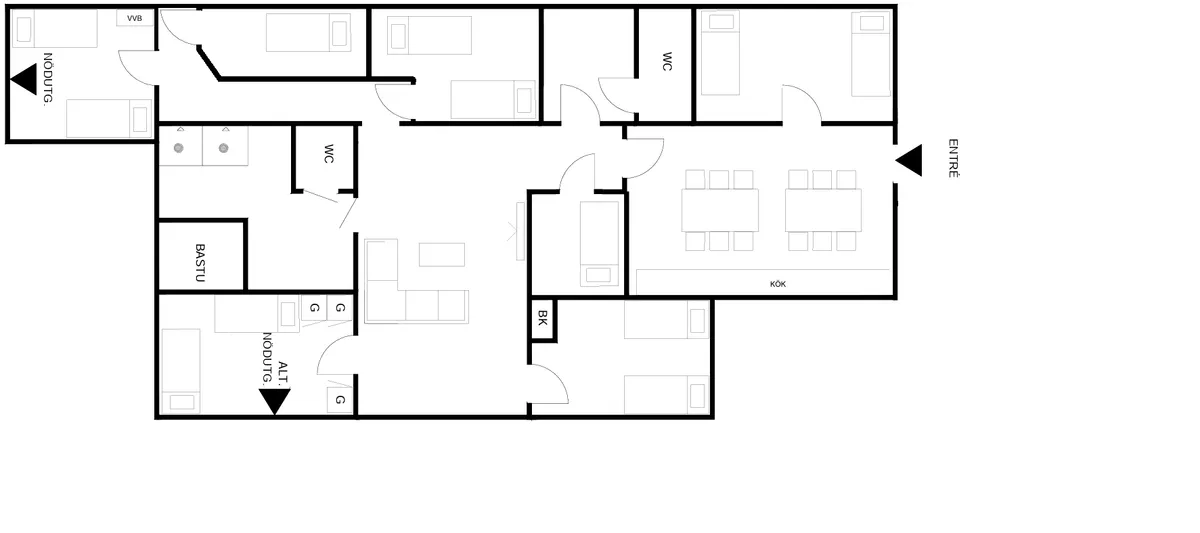 Hyreslägenhet på Östersund i ostersund