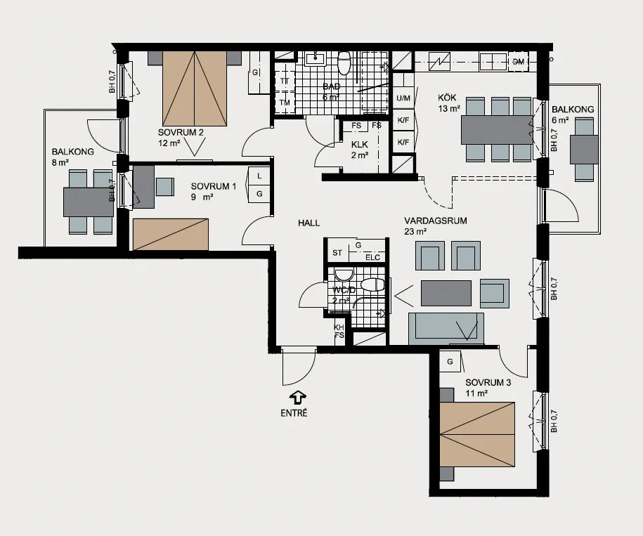 Hyreslägenhet på Sollentuna i sollentuna