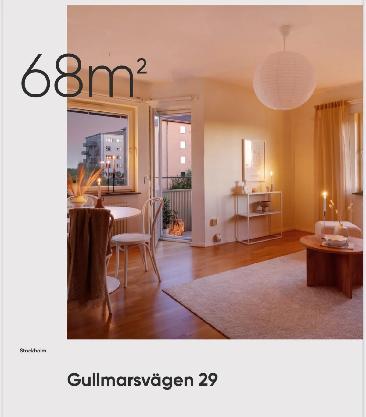 Hyreslägenhet på Årsta i arsta