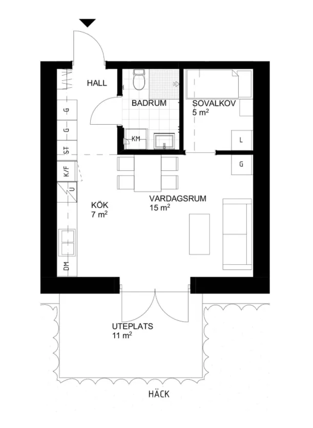 Hyreslägenhet på Strängnäs i strangnas