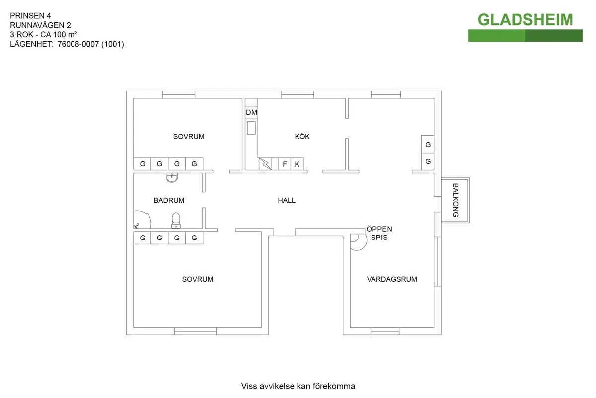 Hyreslägenhet på Kungsör i kungsor