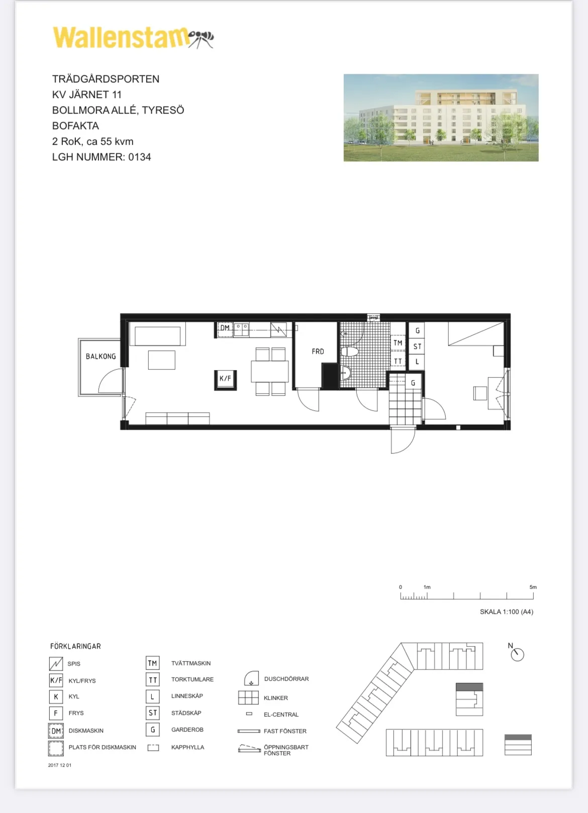 Hyreslägenhet på Tyresö i tyreso