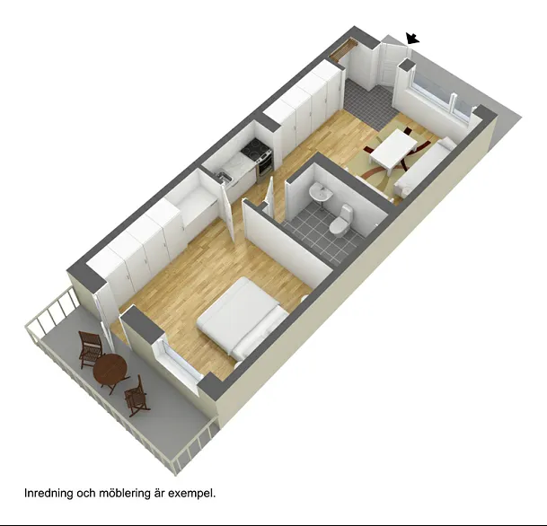 Hyreslägenhet på Malmö i malmo