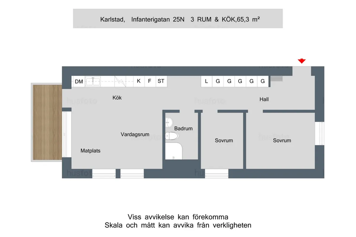 Hyreslägenhet på Karlstad i karlstad