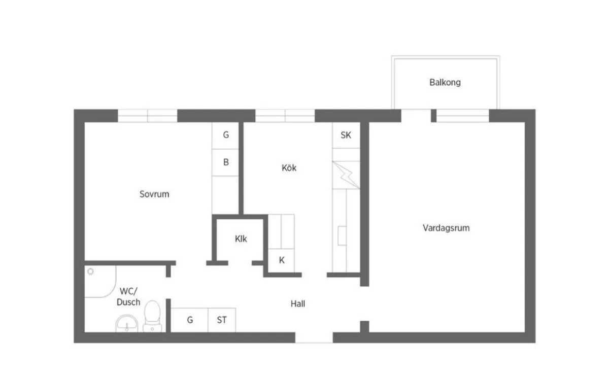 Hyreslägenhet på Skellefteå i skelleftea