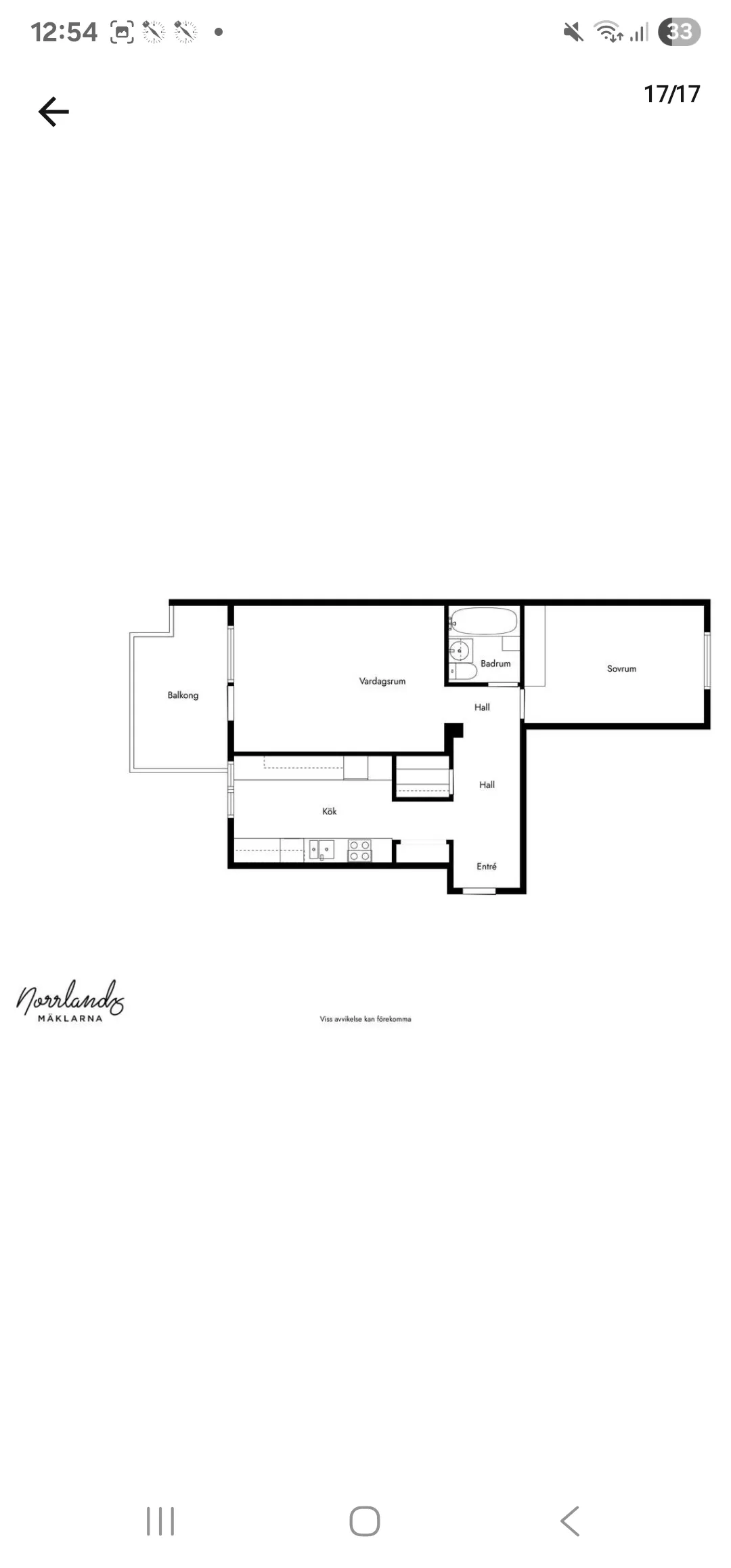 Hyreslägenhet på Sundsvall i sundsvall