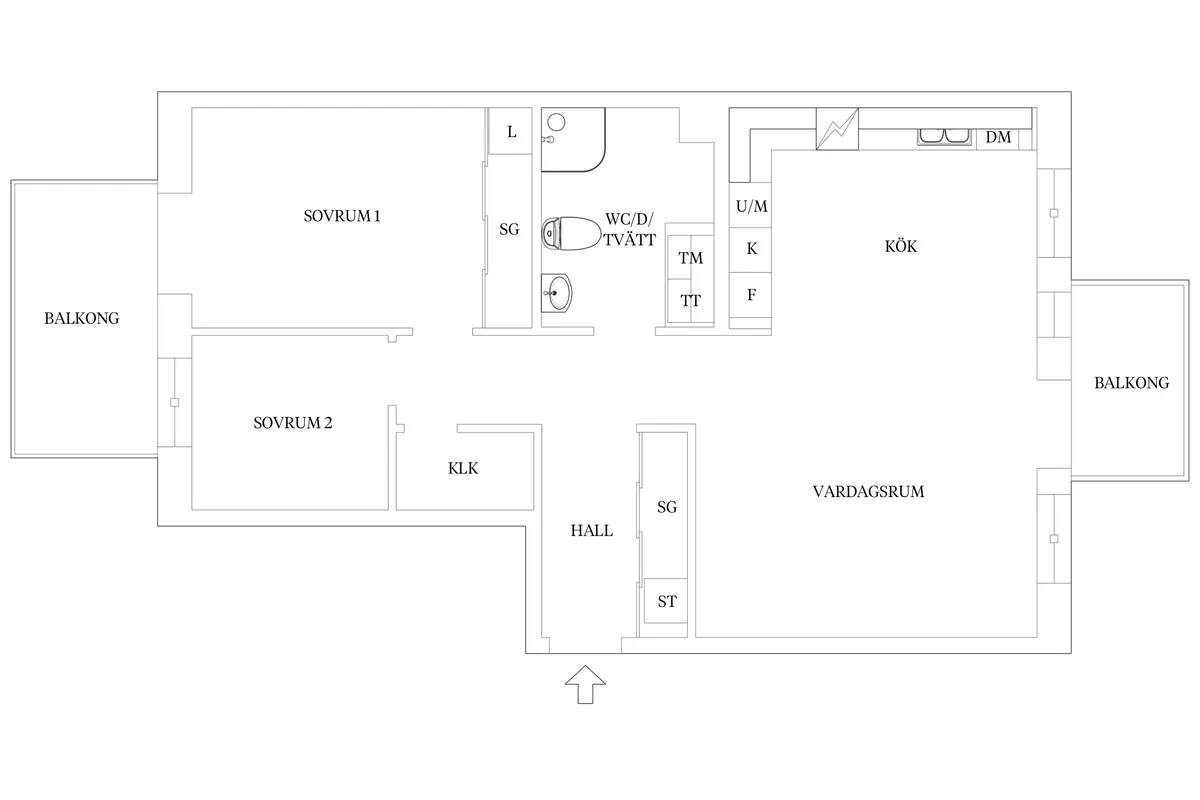 Hyreslägenhet på Hovås i hovas
