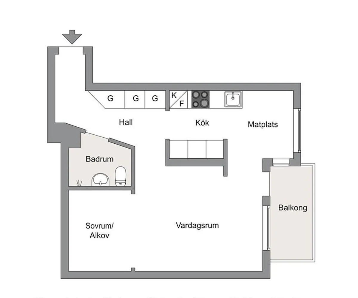 Hyreslägenhet på Stockholm i stockholm