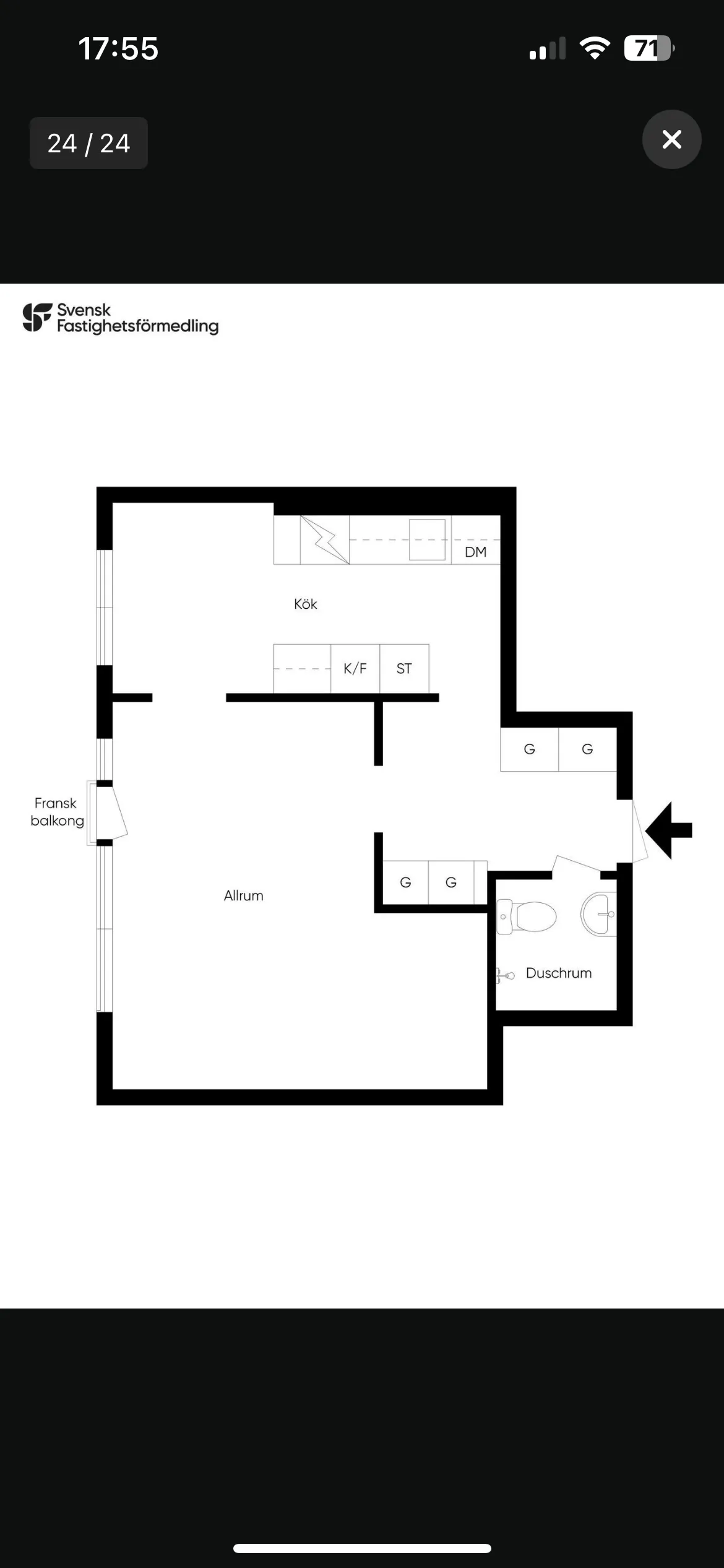 Hyreslägenhet på Norrköping i norrkoping