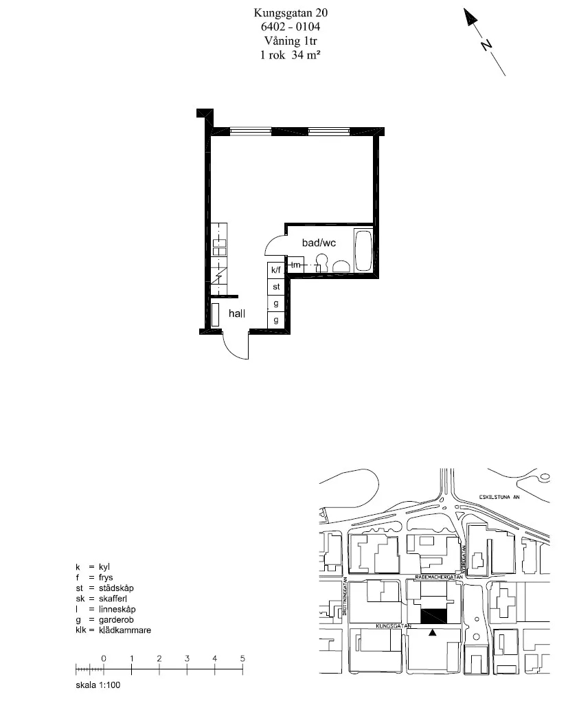 Hyreslägenhet på Eskilstuna i eskilstuna