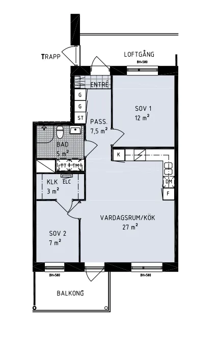 Hyreslägenhet på Helsingborg i helsingborg