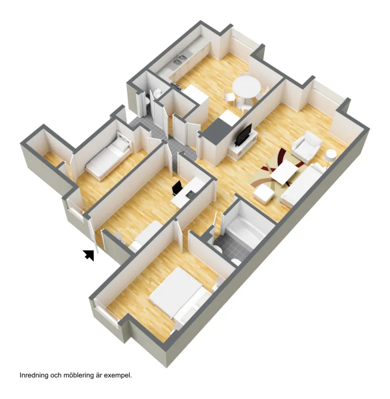 Hyreslägenhet på Malmö i malmo