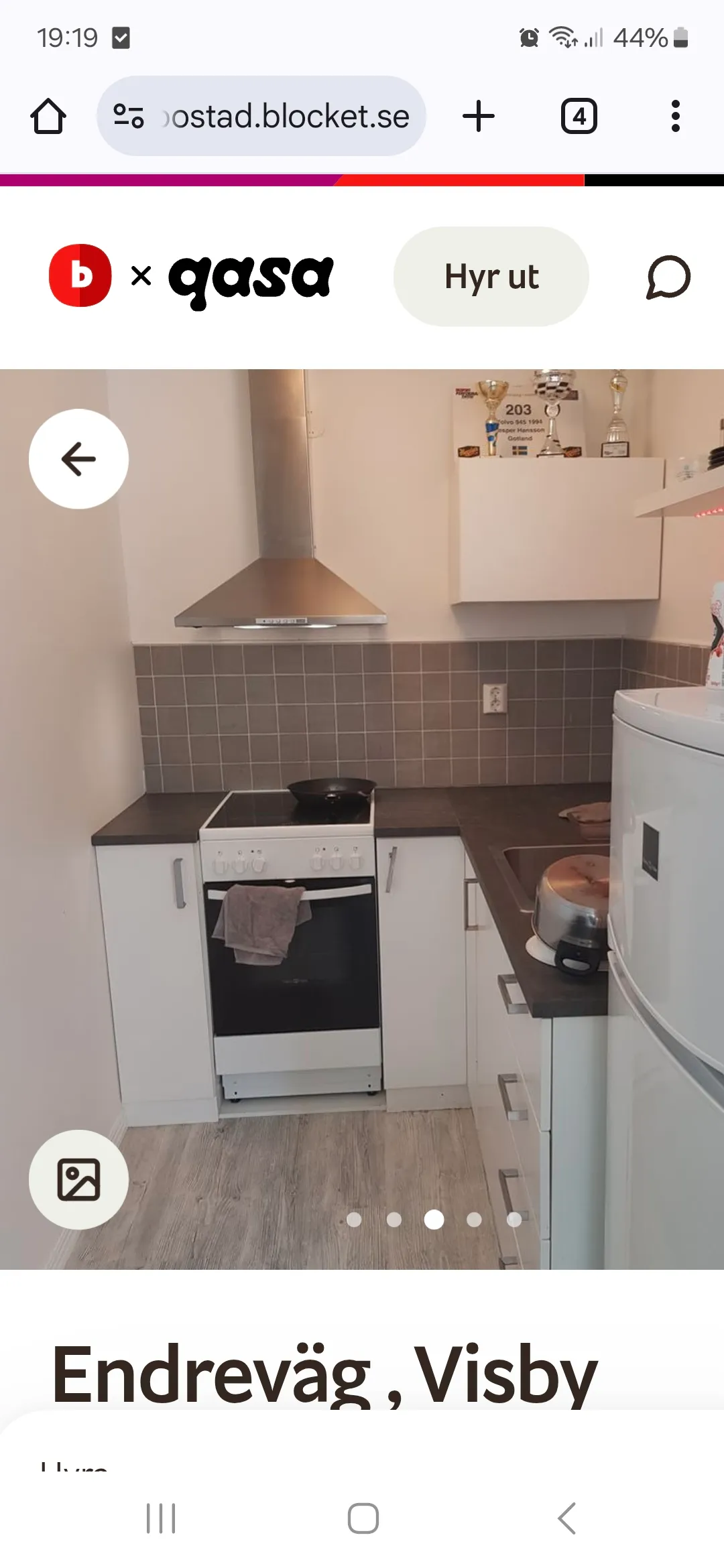 Hyreslägenhet på Visby i visby