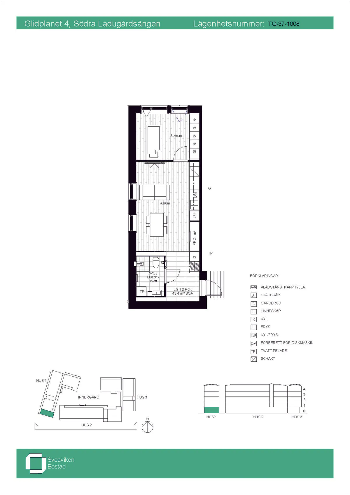 Hyreslägenhet på Örebro i orebro