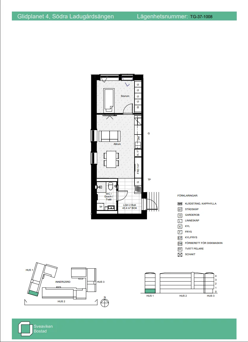 Hyreslägenhet på Örebro i orebro