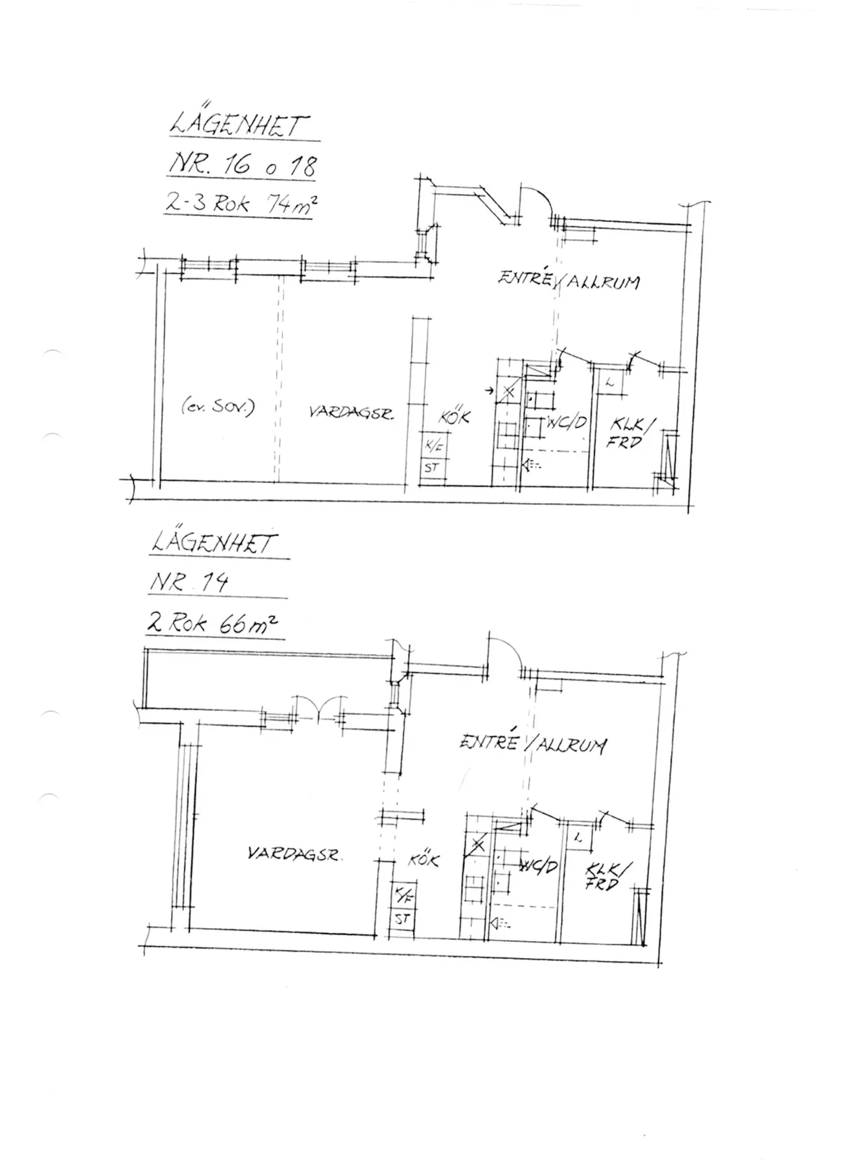 Hyreslägenhet på Växjö i vaxjo