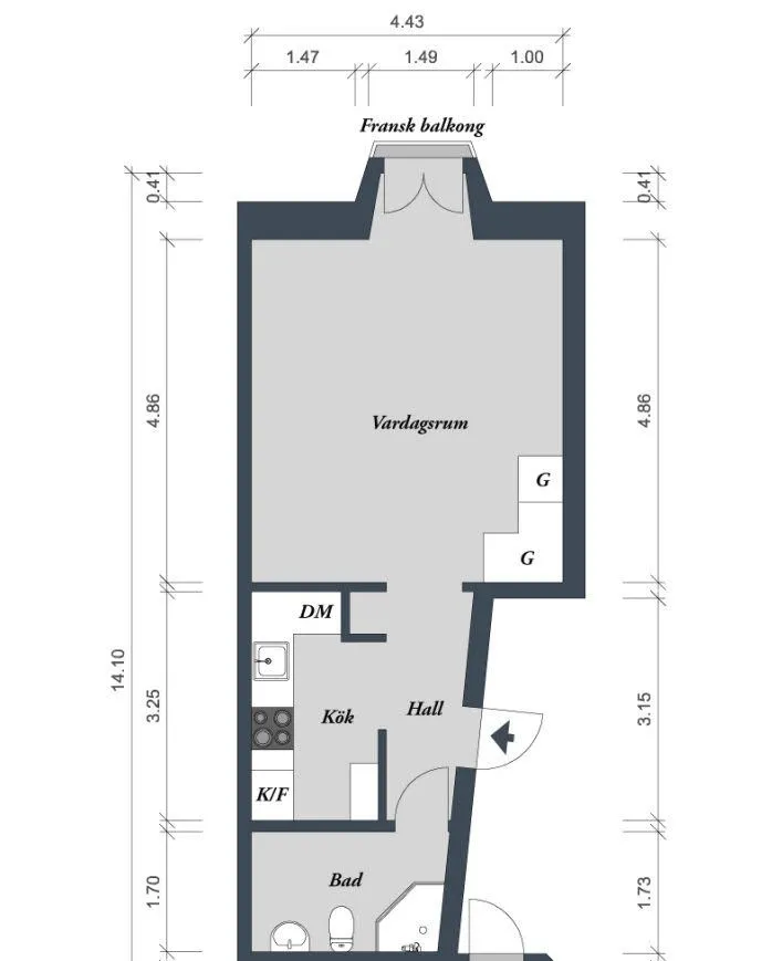 Hyreslägenhet på Göteborg i goteborg