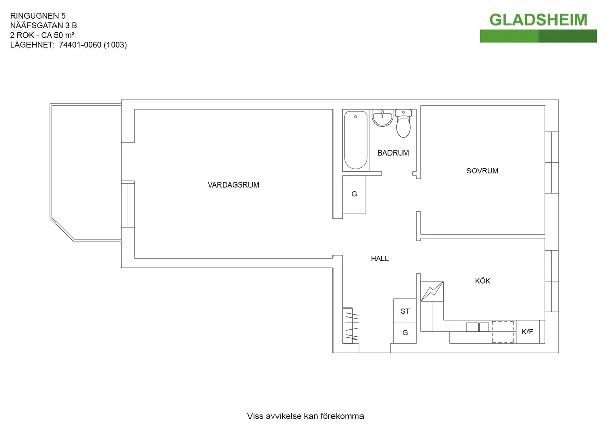 Hyreslägenhet på Arboga i arboga