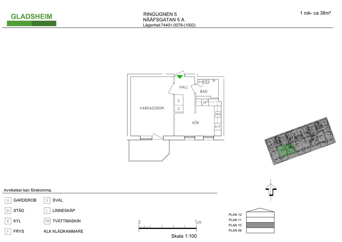 Hyreslägenhet på Arboga i arboga