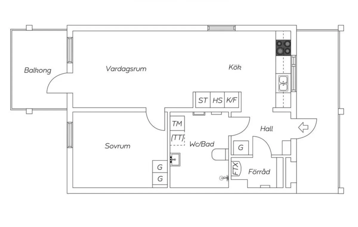 Hyreslägenhet på Södertälje i sodertalje